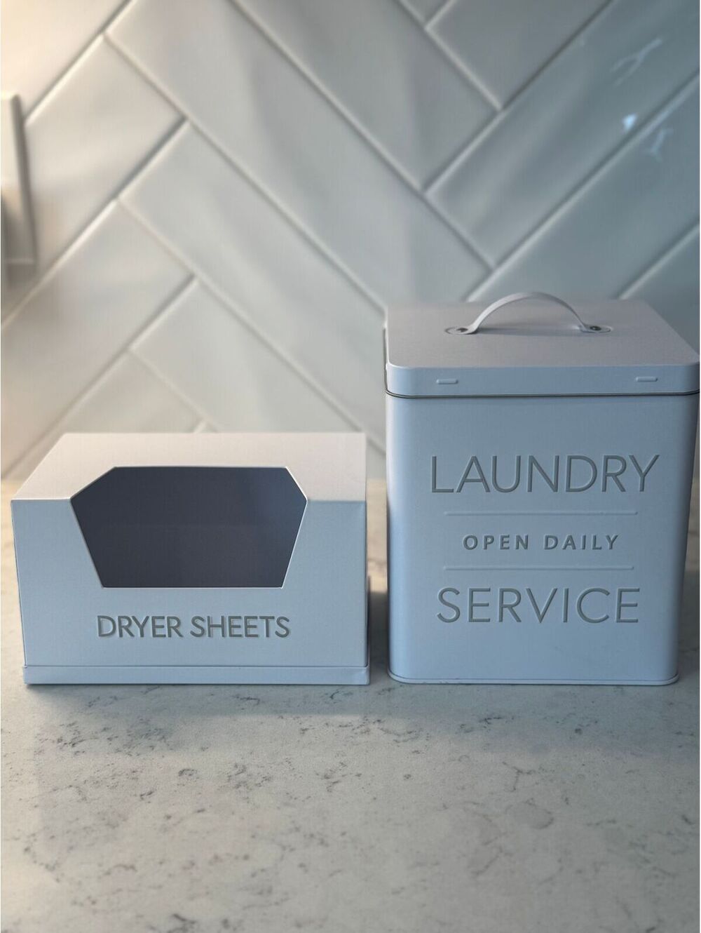 Laundry & Dryer Sheet Container NEW